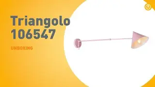 Wandlamp Triangolo 106547 | UNBOXING