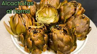 La Mejor Forma de Hacer Alcachofas al Horno | F&aacute;cil y Riqu&iacute;sima