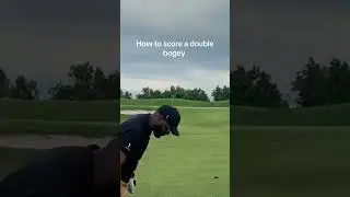 The art of the double bogey #golf #theuglyswing #fyp
