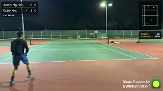 Jimmy vs. Vidit. 1 set. USTA 4.5 Singles. 2/10/2025