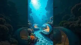 Glass Pod Architecture: Underwater, Sunset and Storm! Futuristic Design Trilogy ⚡