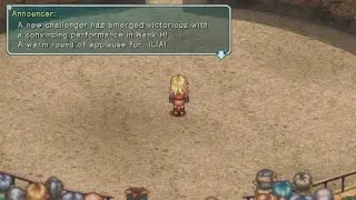Star Ocean: First Departure R - Tatroi Arena - Rank H battle (Ilia)