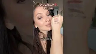EYE MAKEUP 3min LONG LASTING EYESHADOW STICKS KIKO MILANO MAKEUP FOR EVER MAKEUP TUTORIAL #shorts