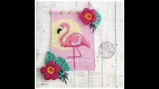 DIY CROCHET WALL HANGING ❣️❣️ #crochet #wallhanging #ideas