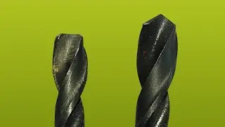 Most people sharpen drill bits incorrect, The correct way to sharpen a drill bits as a razor!