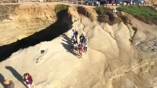 Sunset Cliffs jumping for your life..