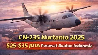 CN-235 Nurtanio 2025 Resmi Dirilis! Pesawat Buatan Indonesia yang Mendunia dan Siap Ekspor