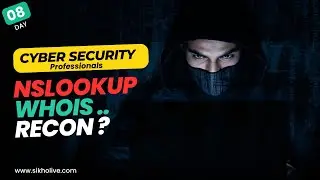 Recon with nslookup and whois | Learn Info Gathering Labs | SikhoLive