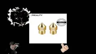 3D Printer Filament Feed Plugged Trouble Shooting. Brass Head Tip Update Replace for CR6 Max