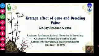 Average Effect of Gene and Breeding Value