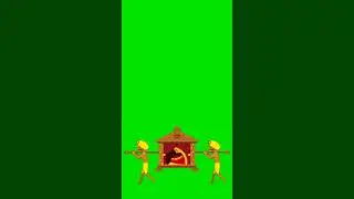 Indian wedding green screen | Wedding cartoon copyright free #cartoon #animation #3d #shorts
