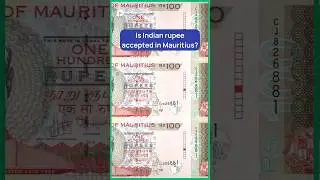 🙄 Is Indian Rupee   Accepted in Mauritius 🇲🇺 ? | Pickyourtrail 💚#travel