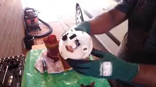 kio rio 2005 fuel pump change out