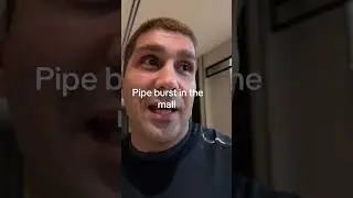 Pipe Burst in Mall Causes Flooding | Video from Korrefit