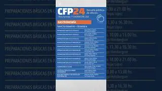 CURSOS Y TRAYECTOS. GASTRONOM&Iacute;A - IMAGEN Y SONIDO.