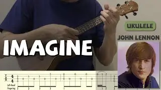 Imagine / John Lennon (Ukulele) [TAB]