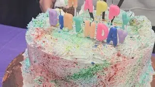Paint cake for birthday/chocolate cake recipe by mama's kitchen 😋 