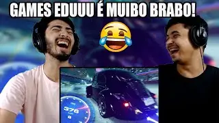 REACT FUSCÃO BATEU 376 KM/H - Need for Speed Heat (Games EduUu)