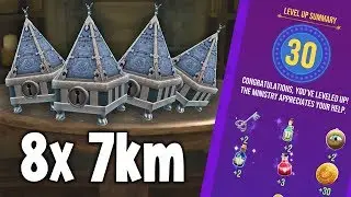 8x 7km BRILLIANT Portkeys In A Row! Bonus Level 30 | Wizards Unite