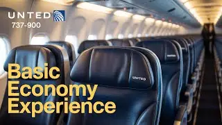 BAREBONES Economy Class on United Airlines | Flight Review