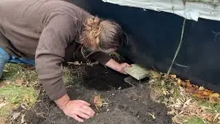 Thunderer, a hand built wooden Garvey boat.