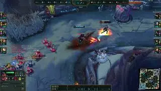 comet aatrox, Q2 + flash prediction