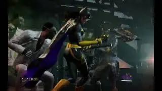 Gotham Knights - Knightwatch Batgirl (super aggressive enemies MOD + Zoom in combat camera)