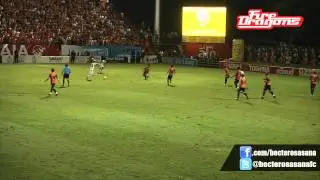 Wichaya AMAZING long range winning goal against CHIANGRAI UNITED