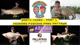 Fishing in Thailand - The Overrated Anglers - 200TH VIDEO!! Hookers fishing park Pattaya part one.