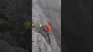 Storm's Gift, Clifftop Drift! ⚡🏞️ #AdventureAwaits #numiworld #hiking #viaferrata  #nature