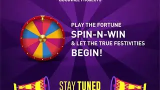 Goodwill Fortune Wheel | Home Buying Festival Offers 2020 | Choice Goodwill Group | 2BHK in Lohegaon