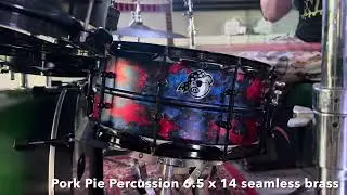 Pork Pie Percussion Snare Drum Comparison 