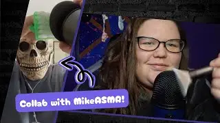 Collab w/ @Mikeasmr90✨ | Mic Brushing, Rubbing, foam cover + More! (No Talking) | #asmr  #fyp