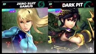 Super Smash Bros Ultimate Amiibo Fights &ndash; Zero Suit Samus vs the World #53 Samus vs Dark Pit