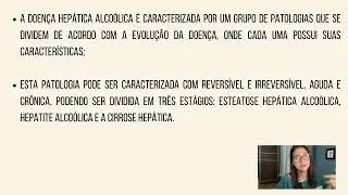 FISIOPATOLOGIA ASSOCIADA Á DOENÇA HEPÁTICA ALCOÓLICA