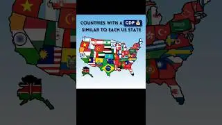 US States vs Countries: Who is Richer? 🌎💰
