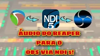 COMO ENVIAR AUDIO DO REAPER OU QUALQUER DAW PARA O OBS USANDO NDI5!!!