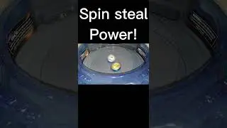 How easy is it for Wizard Fafnir to spin steal? #shorts #beyblade #beybladeburst