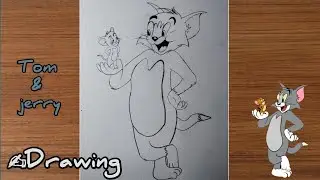 How to draw Tom & Jerry drawing