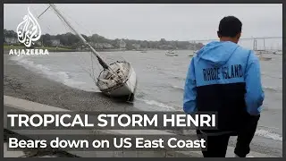 Tropical Storm Henri bears down on US East Coast