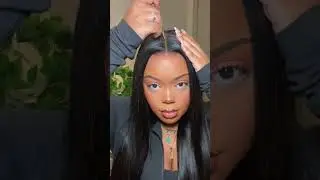 Take away the hot summer #wigs #hairstyle #fabawigs #fabahair #hairstyle  #gluelesswig #straighthair