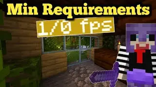 What is actually in Minecrafts minimum requirements