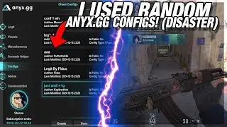 I Used RANDOM ANYX.GG Configs... | CS:2 Cheating