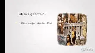 02  Podstawowe i zaawansowane aspekty XML  Historia języka XML