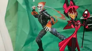 King Prime vs. Marvel legends retro Ghost rider