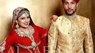 Photos from Walima of cricketer Muhammad Amir and Nargis