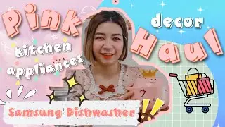 Pink Kitchen Haul Unboxing Video | Homehaul Kitchen Accessories, Pots Pans Tupperware |MicahAngela