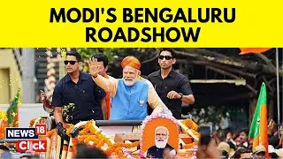 Modi In Bangalore | Karnataka Election 2023 | PM Modi Holds A Roadshow In Bengaluru | English News