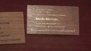Wooden Business Card