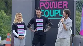 POWER COUPLE: Junior, Andr&eacute; e Diego s&atilde;o os primeiros participantes da Prova dos Homens